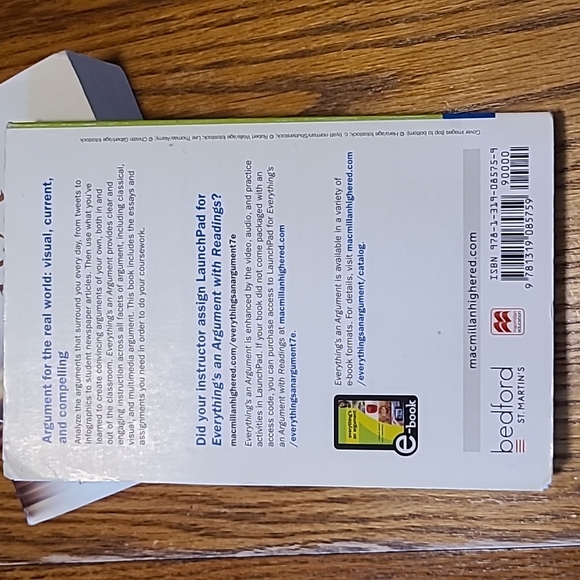 Everything's am Argument College Book - Picture 3 of 6